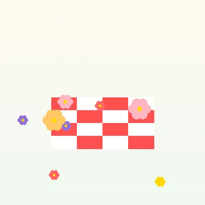 英伦格纹野餐垫评测 - 一起草视频