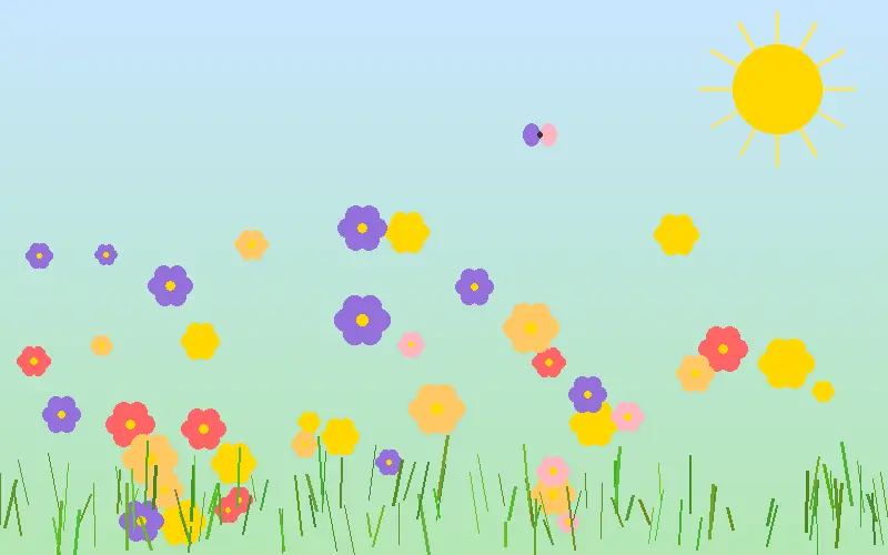 春日草地上盛开的野花 - 一起草视频